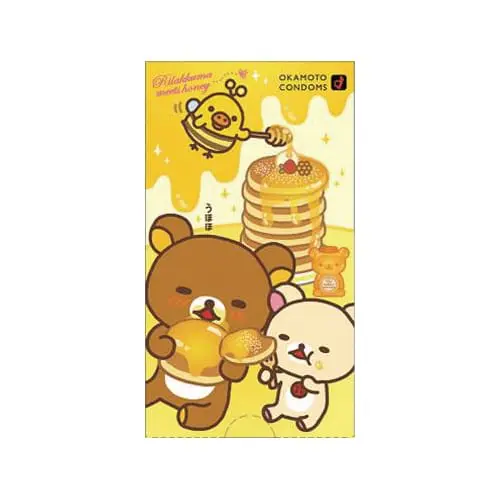 (日版) 岡本 x RILAKKUMA 鬆弛熊安全套