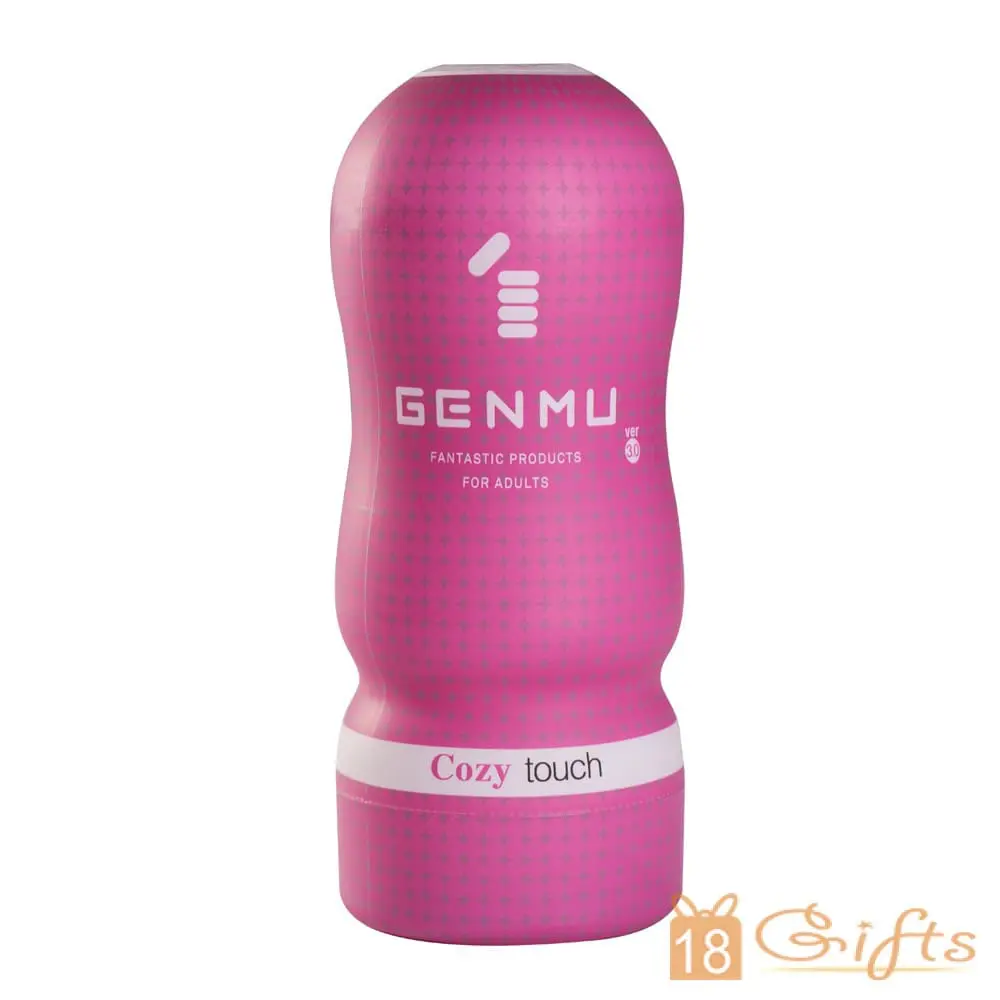 Genmu自慰杯(飛機杯) - Cozy Touch深喉粉紅