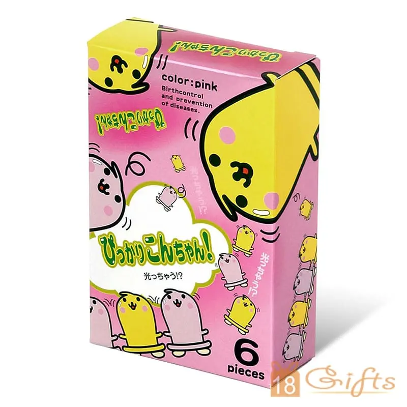 閃耀吧，光仔! 夜光安全套 (6片)