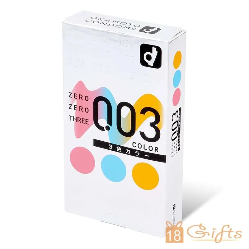 岡本0.03 炫彩 (12片)