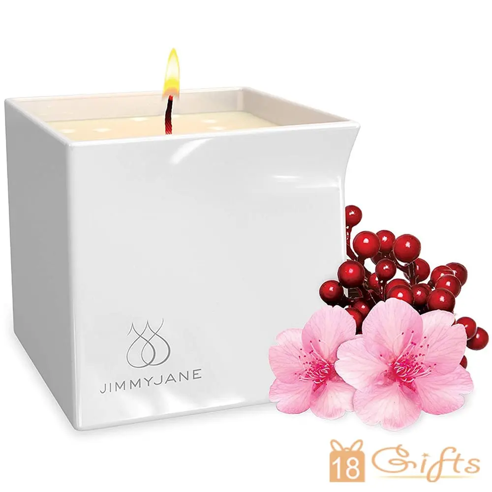 Jimmyjane Afterglow 天然按摩油蠟燭