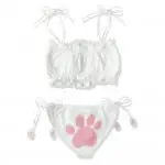 白萌猫ランジェリー