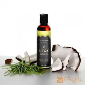 Intimate Earth 檸檬草椰子鬆弛按摩油