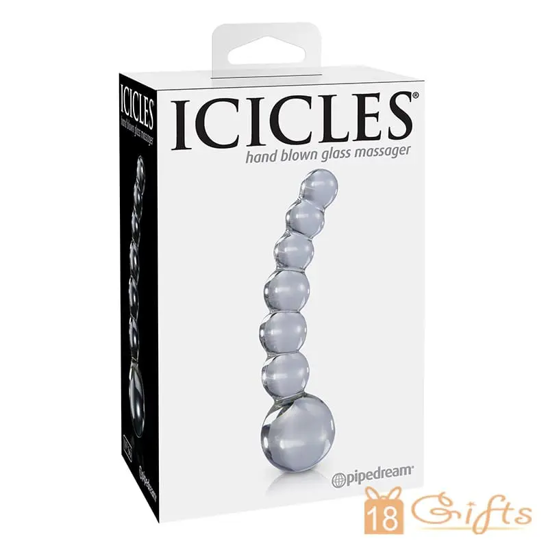 Icicles No. 66 手工玻璃後庭棒
