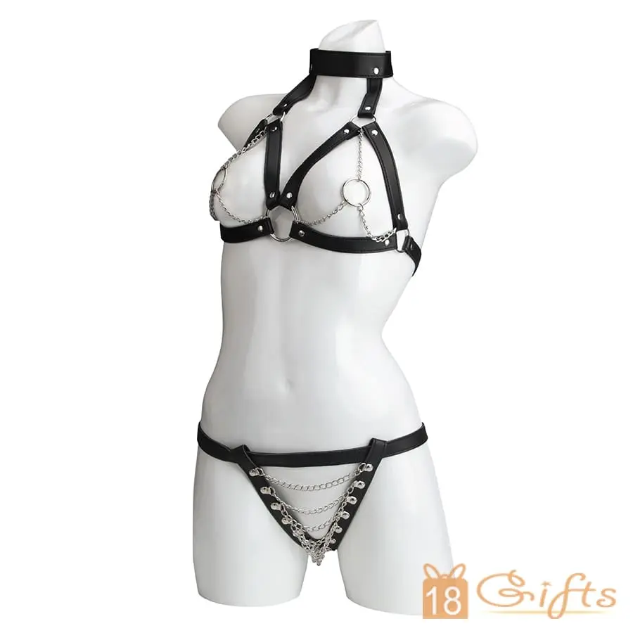 S&M Essentials Show Me BDSM Chain Link Outfit
