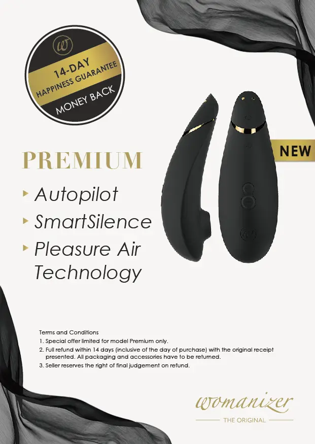 WOMANIZER 14天內無條件退回「開心保證」又嚟啦！
