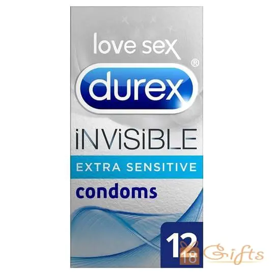 Durex 隱形超薄安全套(12片)