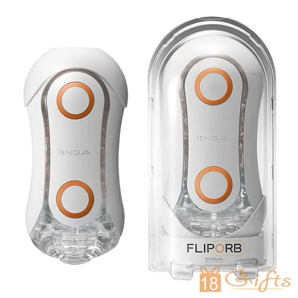 Tenga Flip ORB Orange Crash
