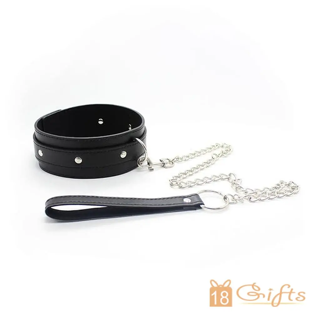 SMVIP お散歩首輪チェーンリードセット