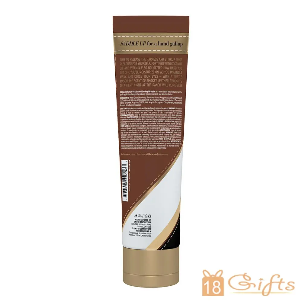 Bucked Smokey Wrangler Masturbation Cream