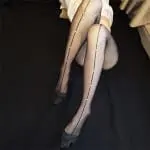 珍珠星系網狀絲襪