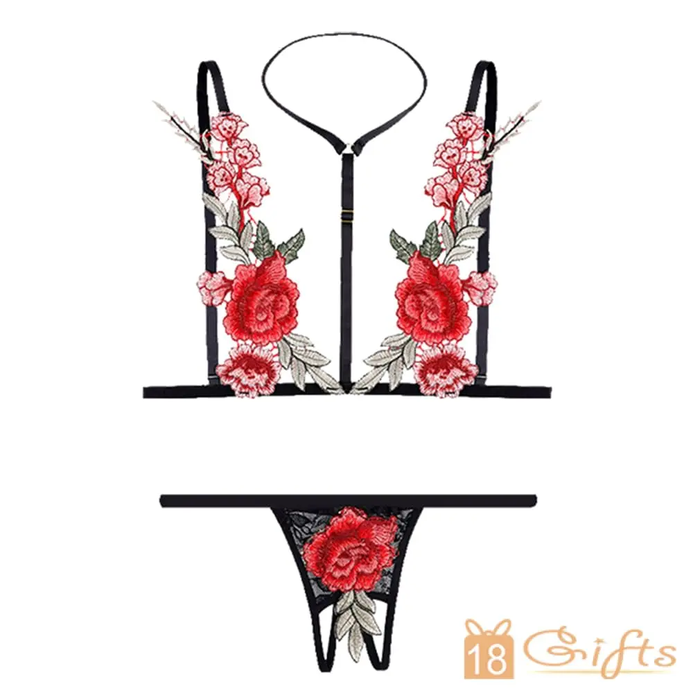 美豔玫瑰小姐套裝