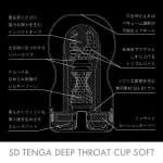 SD TENGA 小型深喉真空杯 (軟版)
