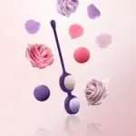 Rianne S Pussy Playballs with Cosmetic Case 縮陰球 (配珊瑚玫瑰色化妝袋)