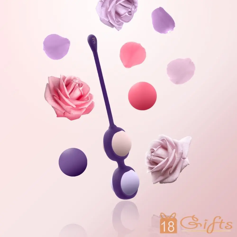 Rianne S Pussy Playballs with Cosmetic Case 縮陰球 (配珊瑚玫瑰色化妝袋)