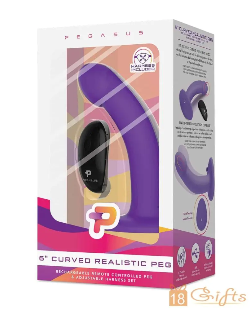 Pegasus 6 穿戴式無線搖控G點波紋按摩器套裝