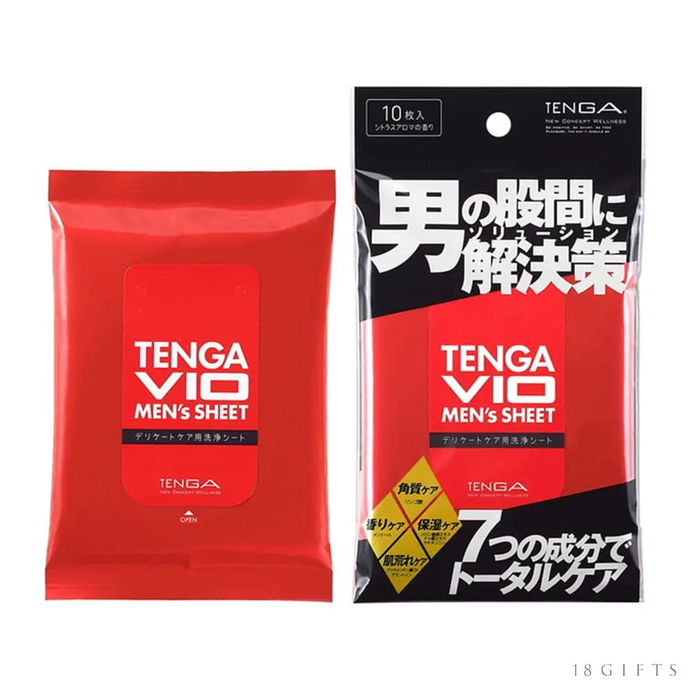 TENGA VIO 男士私處護理濕紙巾