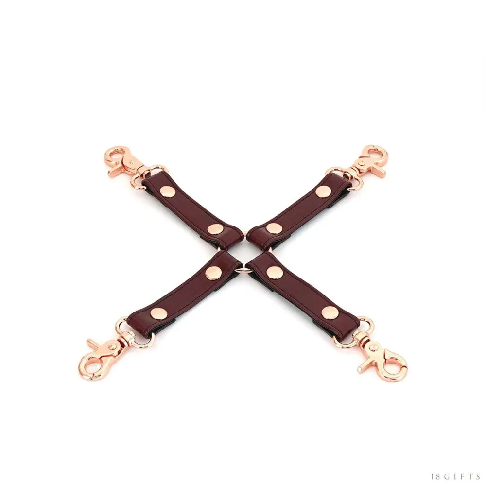 Liebe Seele 酒紅十字銬