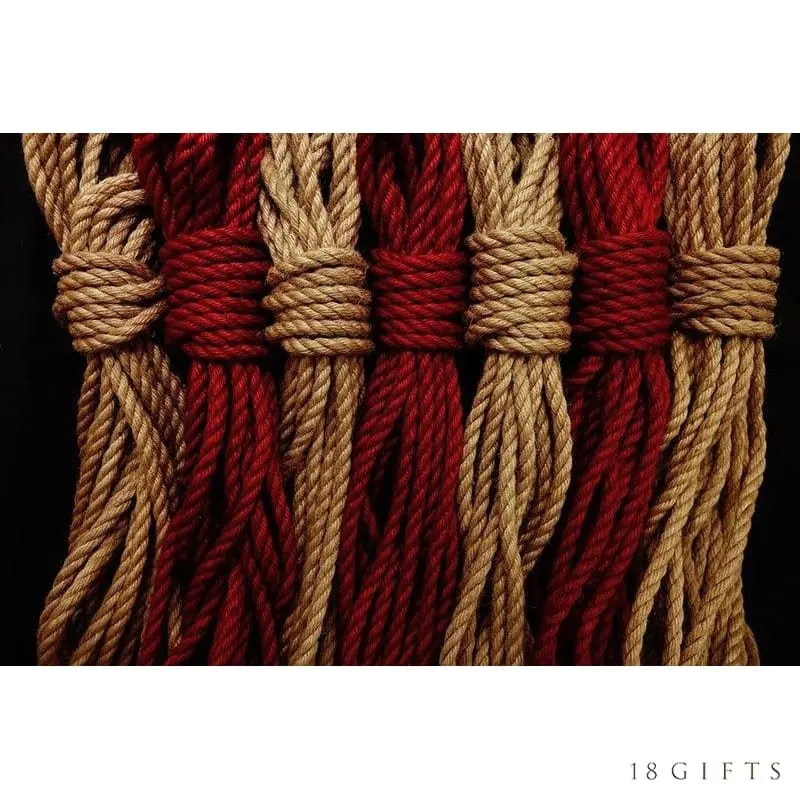 台灣Knm專製 SM麻繩 (原色8米)