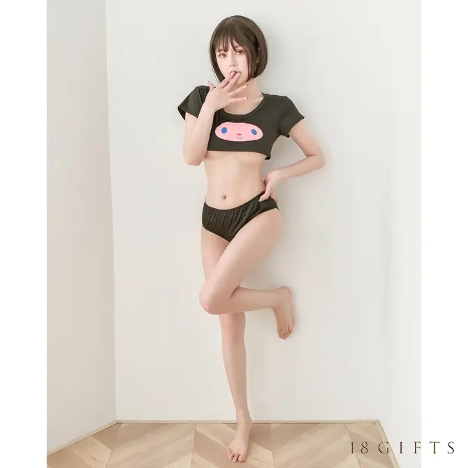 可愛兔子休閒服