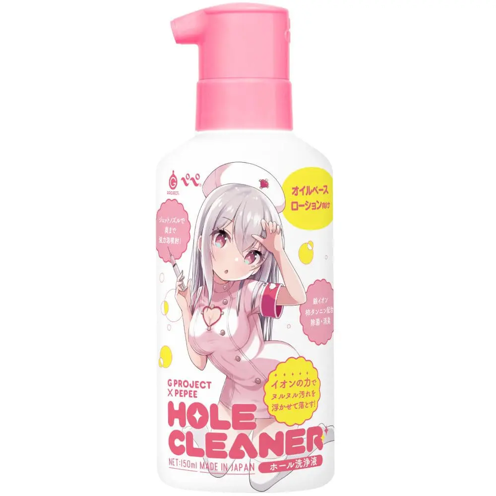 G PROJECT×PEPEE 自慰器清潔液 HOLE CLEANER【油性潤滑液專用】