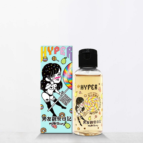 HARU - HYPER × MYBFDIARY 紅心芭樂梅口味潤滑液 (50ml)