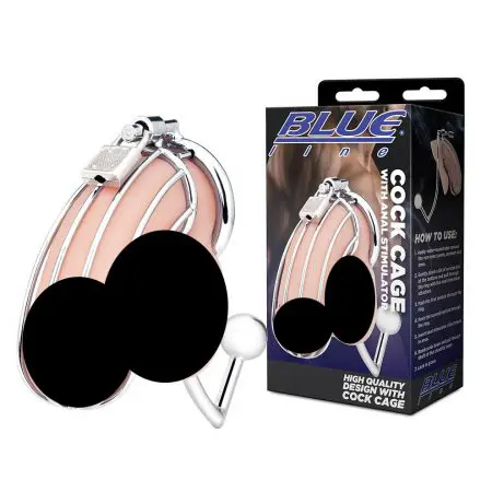 Cock Cage With Anal Stimulator 貞操鎖連後庭塞