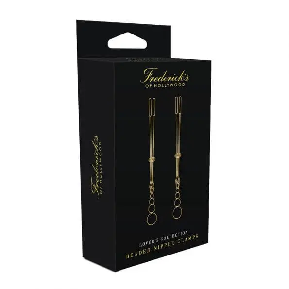 Beaded Nipple Clamps 吊墜乳頭夾