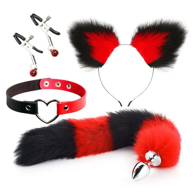 SMVIP 變身小貓咪套裝 紅色