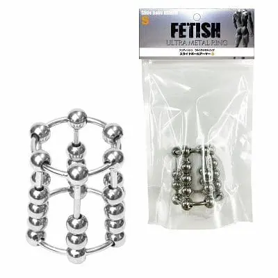 FETISH ULTRA METAL RING 走珠陰莖套環 S