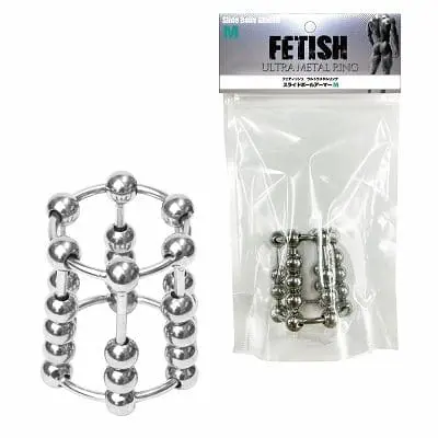 FETISH ULTRA METAL RING 走珠陰莖套環 M