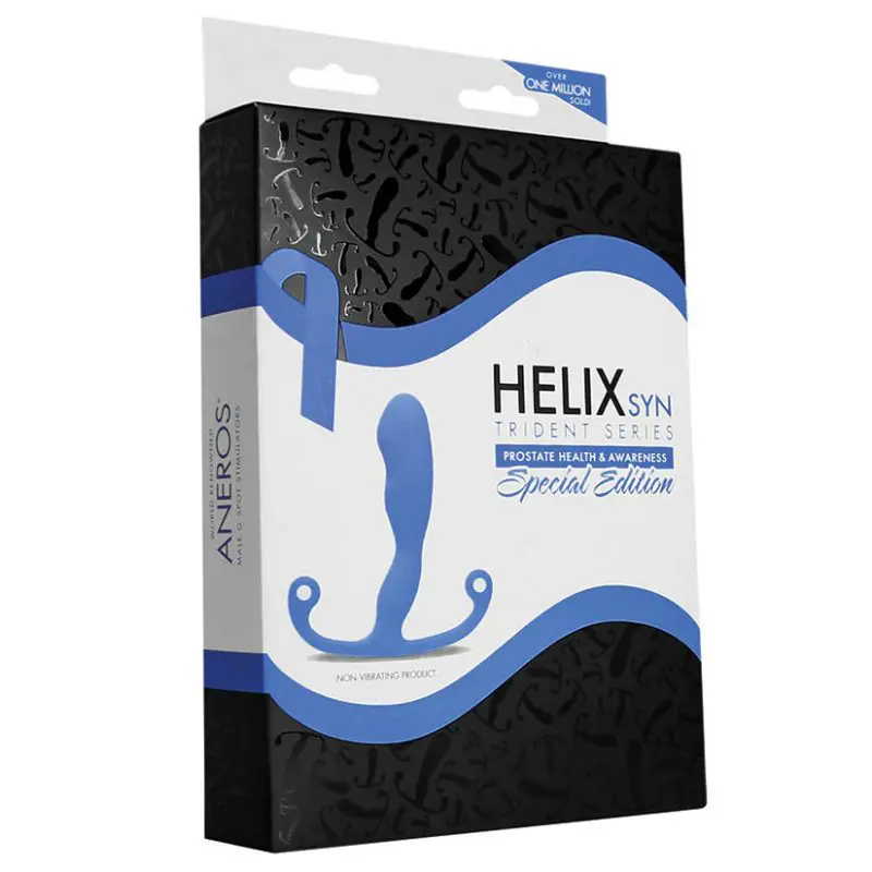 Aneros Blue Helix Syn Trident 初階腺按摩器 藍色特別版