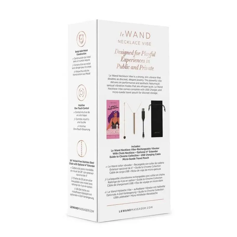 Le Wand Necklace 項鍊式震動棒
