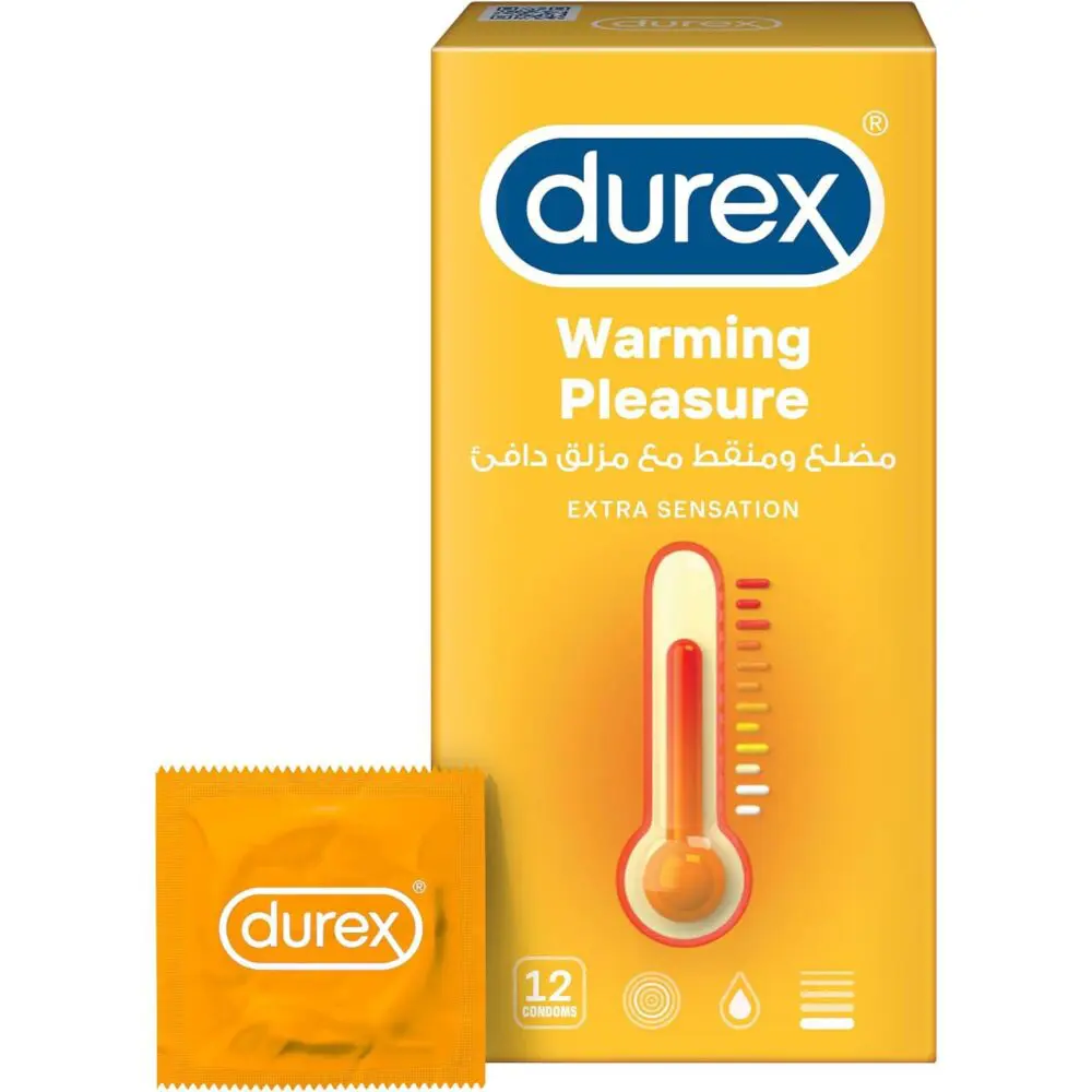 Durex Pleasure Warming 熱感安全套 (12片)