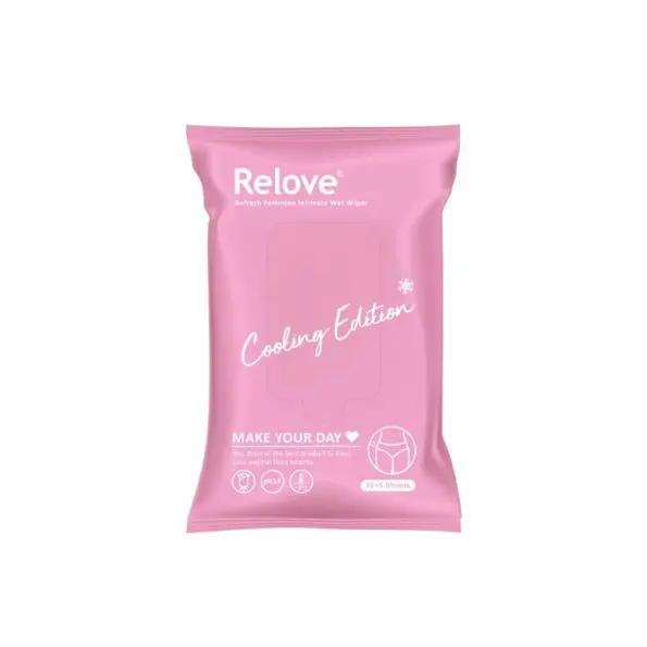 Relove 涼感私密弱酸平衡濕紙巾