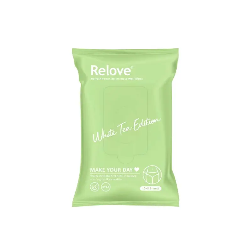 Relove 30秒私密肌弱酸清潔濕紙巾