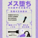 雌墜後庭清洗器 -幫浦式-