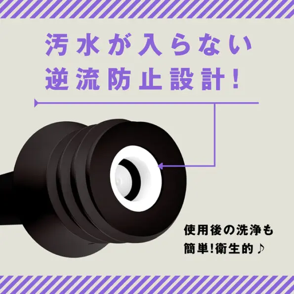 雌墜後庭清洗器 -幫浦式-