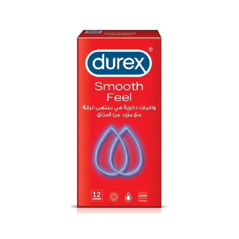Durex Smooth Feel 加倍潤滑安全套(12片)
