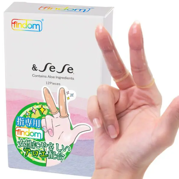 findom Finger Love 蘆薈成分手指套0.06 (12片)