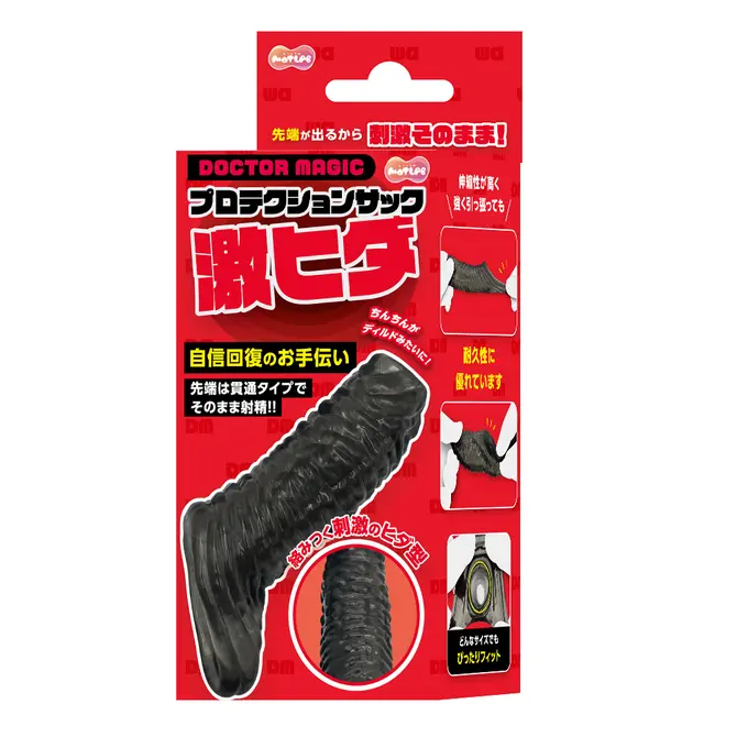 DOCTOR MAGIC 陰莖增大套 皺摺款