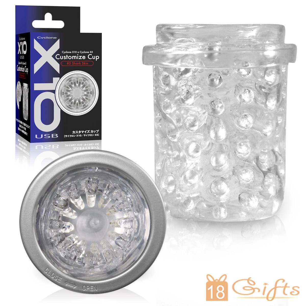 Cyclone X10專用 - 鯊魚之皮