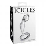 Icicles No. 46 手工玻璃後庭棒