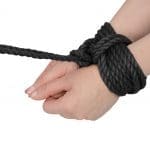 高級蜜蝋なめし麻縄 (黑)(7米)