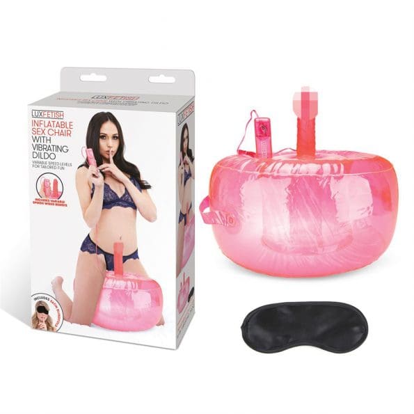 Inflatable Sex Chair With Vibrating Dildo 充氣椅連震動仿真陽具