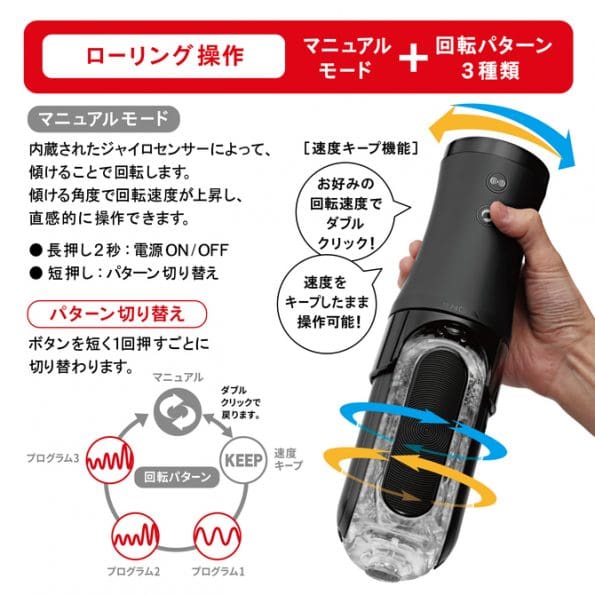 TENGA FLIP 0 ELECTRONIC VIBROTATION 旋轉裝置套裝