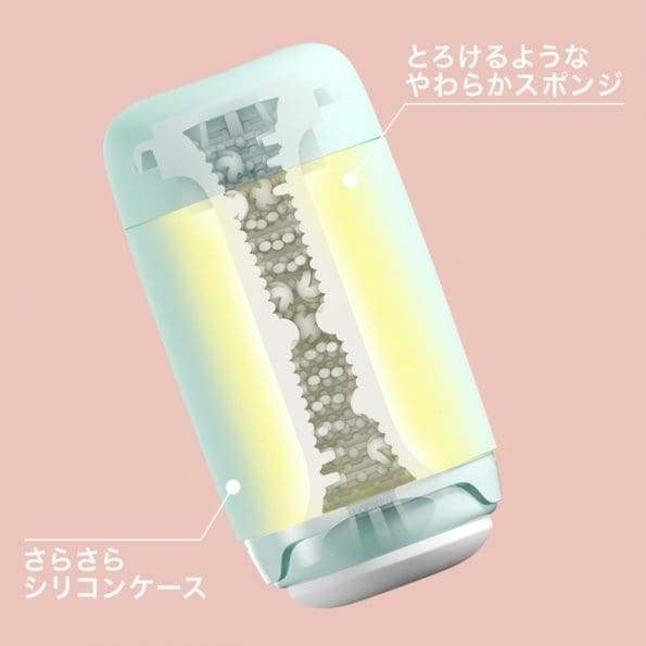 TENGA Puffy Mint Green 軟殼飛機杯