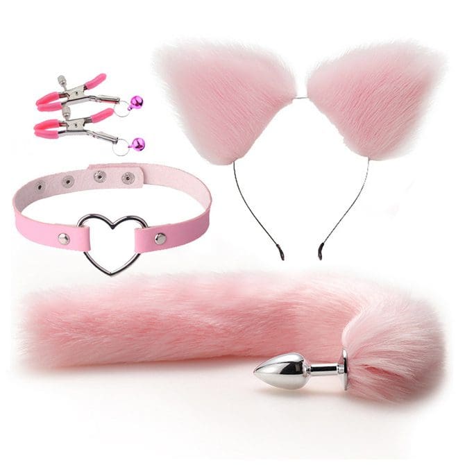 SMVIP 變身小貓咪套裝 粉紅色