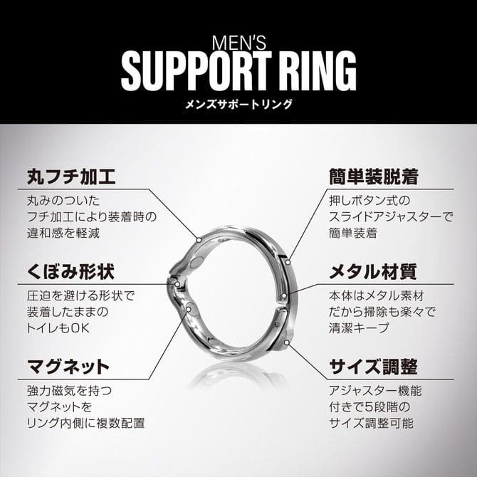 MEN'S SUPPORT RING 易調助勃環 24~26