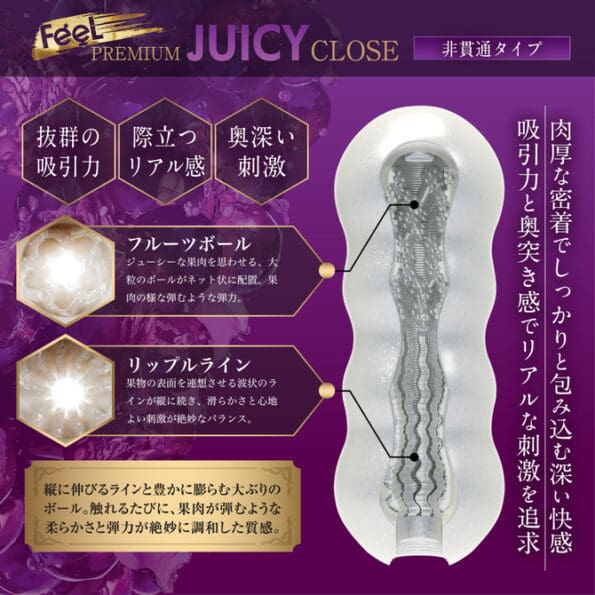 Men's Max Feel Premium Juicy 非貫通